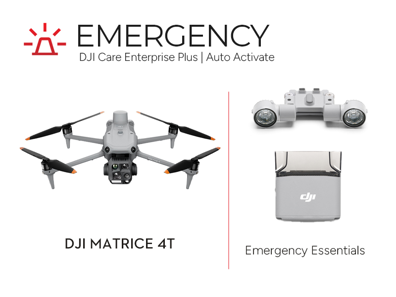 DJI Matrice 4 Thermal Emergency Services Package